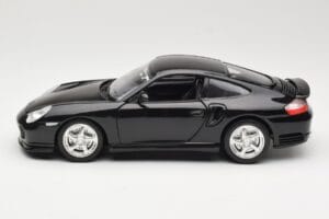 Porsche 911 996 Turbo Črn Bburago 1:18 3367 Kovina – slika 4 od 8