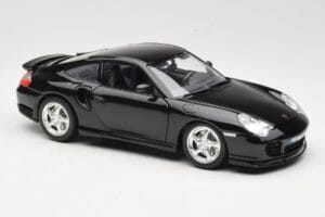 Porsche 911 996 Turbo Črn Bburago 1:18 3367 Kovina – slika 6 od 8