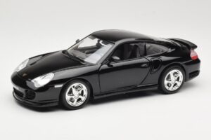 Porsche 911 996 Turbo Črn Bburago 1:18 18-12030 Kovina