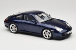 Porsche 911 996.2 Carrera 4S Temnomodra GT Spirit 1:18 GT938 Smola – slika 4 od 6