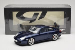 Porsche 911 996.2 Carrera 4S Temnomodra GT Spirit 1:18 GT938 Smola – slika 6 od 6