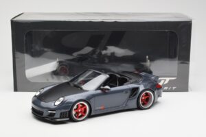 Porsche 911 997 Kabriolet Liberty Walk Siv GT Spirit 1:18 GT463 Smola – slika 6 od 6