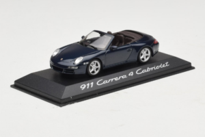 Porsche 911 997 Carrera 4 Kabriolet Temno Modra Minichamps 1:43 WAP02015216-P1 Kovina – slika 2 od 4