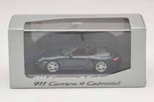 Porsche 911 997 Carrera 4 Kabriolet Temno Modra Minichamps 1:43 WAP02015216-P1 Kovina – slika 4 od 4
