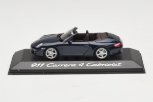 Porsche 911 997 Carrera 4 Kabriolet Temno Modra Minichamps 1:43 WAP02015216-P1 Kovina