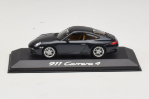 Porsche 911 997 Carrera 4 Dark Blue Metallic Minichamps 1:43 WAP02001518 Kovina