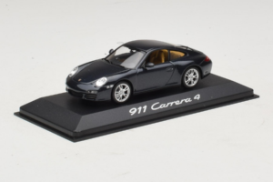 Porsche 911 997 Carrera 4 Dark Blue Metallic Minichamps 1:43 WAP02001518 Kovina – slika 2 od 4