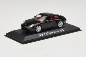 Porsche 911 997 Carrera 4S Črn Minichamps 1:43 WAP02010116 Kovina – slika 2 od 4