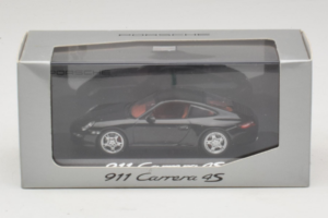 Porsche 911 997 Carrera 4S Črn Minichamps 1:43 WAP02010116 Kovina – slika 4 od 4