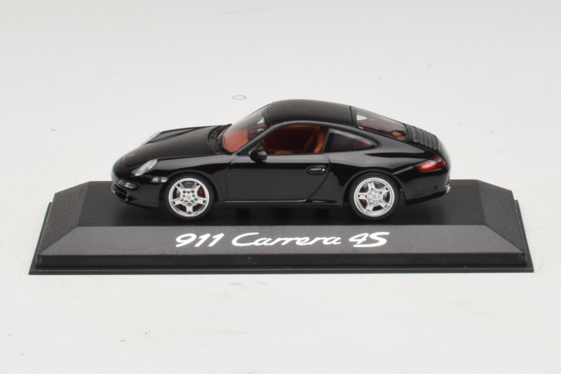 Porsche 911 997 Carrera 4S Črn Minichamps 1:43 WAP02010116 Kovina