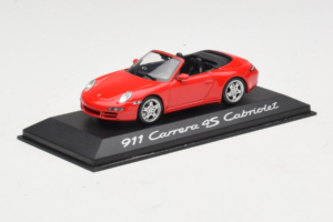 Porsche 911 997 Carrera 4S Kabriolet Rdeč Minichamps 1:43 WAP02015316 Kovina – slika 2 od 5