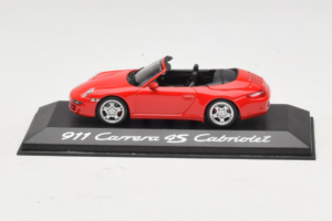 Porsche 911 997 Carrera 4S Kabriolet Rdeč Minichamps 1:43 WAP02015316 Kovina