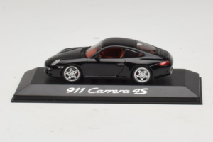 Porsche 911 997 Carrera 4S Temno Moder Minichamps 1:43 WAP02011615 Kovina
