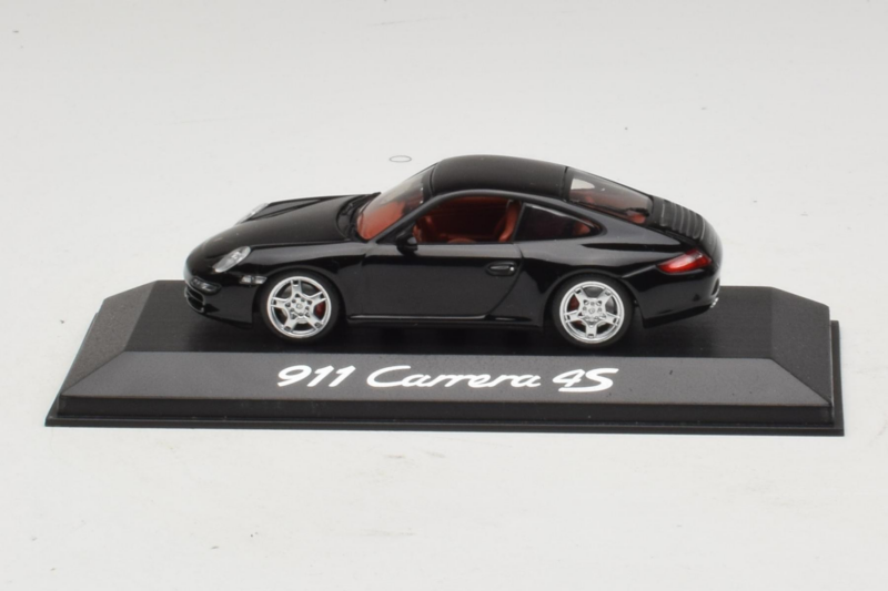 Porsche 911 997 Carrera 4S Temno Moder Minichamps 1:43 WAP02011615 Kovina