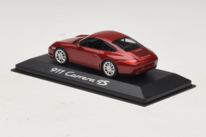 Porsche 911 997 Carrera 4S Rdeča Minichamps 1:43 WAP02001718 Kovina – slika 3 od 4