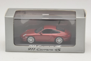 Porsche 911 997 Carrera 4S Rdeča Minichamps 1:43 WAP02001718 Kovina – slika 4 od 4