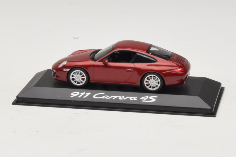 Porsche 911 997 Carrera 4S Rdeča Minichamps 1:43 Porsche 911 997 Carrera 4S Rdeča Minichamps 1:43 WAP02001718 Kovina