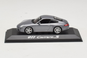 Porsche 911 997 Carrera S Grey Metallic Minichamps 1:43 WAP02011615-P1 Kovina