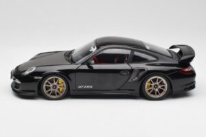 Porsche 911 997 GT2 RS Črn & Srebrn Platišča Minichamps 1:18 100069401 Kovina – slika 4 od 8