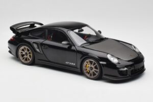 Porsche 911 997 GT2 RS Črn & Srebrn Platišča Minichamps 1:18 100069401 Kovina – slika 6 od 8