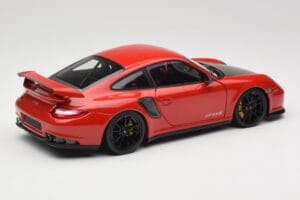 Porsche 911 997 GT2 RS Rdeč S Črnimi Platišči Minichamps 1:18 100069407 Kovina – slika 3 od 8