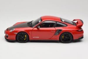 Porsche 911 997 GT2 RS Rdeč S Črnimi Platišči Minichamps 1:18 100069407 Kovina – slika 4 od 8