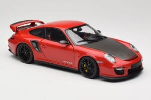 Porsche 911 997 GT2 RS Rdeč S Črnimi Platišči Minichamps 1:18 100069407 Kovina – slika 6 od 8