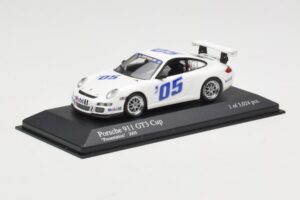 Porsche 911 997 GT3 Cup #5 Presentation 2005 Minichamps 1:43 400056400 Kovina – slika 2 od 4