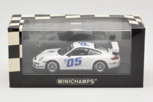 Porsche 911 997 GT3 Cup #5 Presentation 2005 Minichamps 1:43 400056400 Kovina – slika 4 od 4