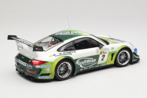 Porsche 911 997 GT3 R #2 Prospeed Competition B. Heylen / P. Lappalainen FIA GT3 2011 Minichamps 1:18 151118902 Kovina – slika 2 od 6