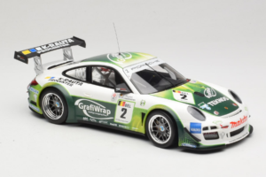 Porsche 911 997 GT3 R #2 Prospeed Competition B. Heylen / P. Lappalainen FIA GT3 2011 Minichamps 1:18 151118902 Kovina – slika 4 od 6