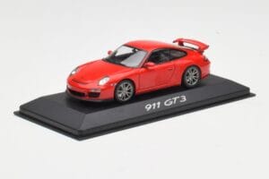 Porsche 911 997 GT3 Rdeč Minichamps 1:43 WAP02001619 Kovina – slika 2 od 4