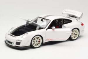 Porsche 911 997 GT3 RS 4.0 Bel Bburago 1:18 18-11036 Kovina – slika 2 od 8