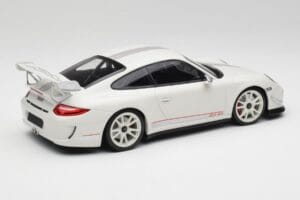 Porsche 911 997 GT3 RS 4.0 Bela Minichamps 1:18 155062221 Kovina – slika 2 od 6