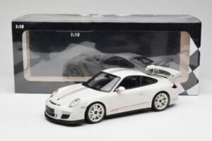 Porsche 911 997 GT3 RS 4.0 Bela Minichamps 1:18 155062221 Kovina – slika 6 od 6
