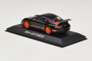 Porsche 911 997 GT3 RS Črn Oranžen Minichamps 1:43 WAP02012817 Kovina – slika 3 od 4