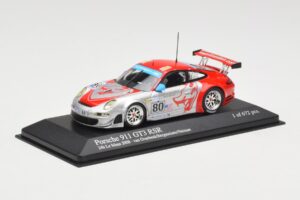 Porsche 911 997 GT3 RSR #80 Flying Lizard J. Van Overbeek / J. Bergmeister / S. Neiman 24 Hours of Le Mans 2008 Minichamps 1: – slika 2 od 4