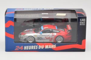 Porsche 911 997 GT3 RSR #80 Flying Lizard J. Van Overbeek / J. Bergmeister / S. Neiman 24 Hours of Le Mans 2008 Minichamps 1: – slika 4 od 4