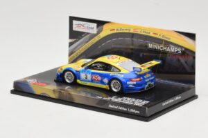 Porsche 911 997 GT3 RSR #3 24 Hours Nurburgring 2008 Minichamps 1:43 437087803 Kovina – slika 3 od 4