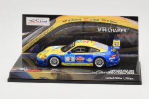 Porsche 911 997 GT3 RSR #3 24 Hours Nurburgring 2008 Minichamps 1:43 437087803 Kovina