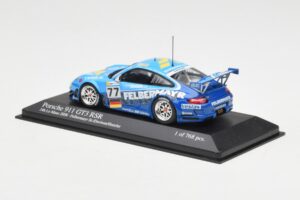 Porsche 911 997 GT3 RSR #77 Felbermayr-Proton Davidson / Henzler 24 Hours of Le Mans 2008 Minichamps 1:43 400087877 Kovina – slika 3 od 4