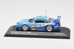 Porsche 911 997 GT3 RSR #77 Felbermayr-Proton Davidson / Henzler 24 Hours of Le Mans 2008 Minichamps 1:43 400087877 Kovina