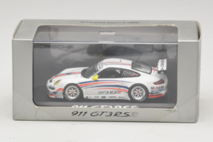 Porsche 911 997 GT3 RSR Bela z Modrimi in Oranžnimi Progami 2007 Minichamps 1:43 WAP02000618 Kovina – slika 4 od 4