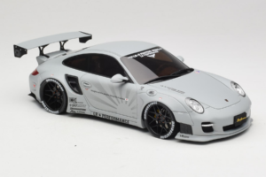 Porsche 911 997 Liberty Walk Siv GT Spirit 1:18 GT126 Smola – slika 4 od 6
