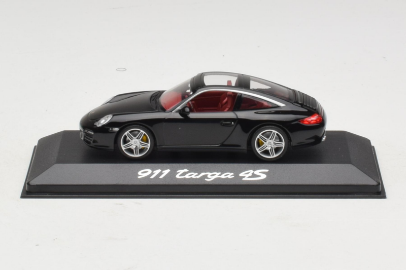 Porsche 911 997 Targa 4S Črn Minichamps 1:43 WAP02002518 Kovina