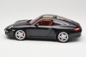 Porsche 911 997 Targa Črn Norev 1:18 187506 Kovina – slika 4 od 8