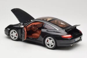 Porsche 911 997 Targa Črn Norev 1:18 187506 Kovina – slika 5 od 8