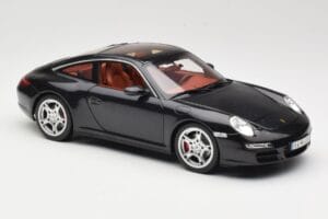 Porsche 911 997 Targa Črn Norev 1:18 187506 Kovina – slika 6 od 8