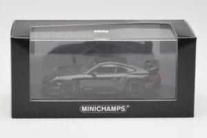 Porsche 911 997.2 GT2 RS Črna s Črnimi Platišči Minichamps 1:43 400069404 Kovina – slika 4 od 4