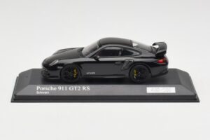 Porsche 911 997.2 GT2 RS Črna s Črnimi Platišči Minichamps 1:43 400069404 Kovina